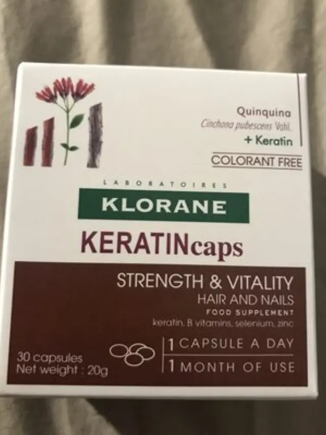 Klorane KeratinCaps 30 κάψουλες