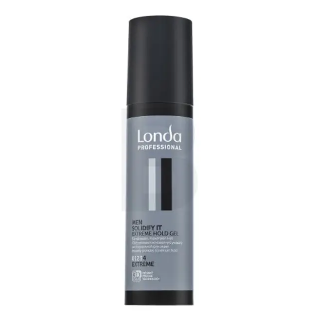 Londa Professional Men Solidify It Extreme Hold Gel hair gel for extra strong fixation 100 ml