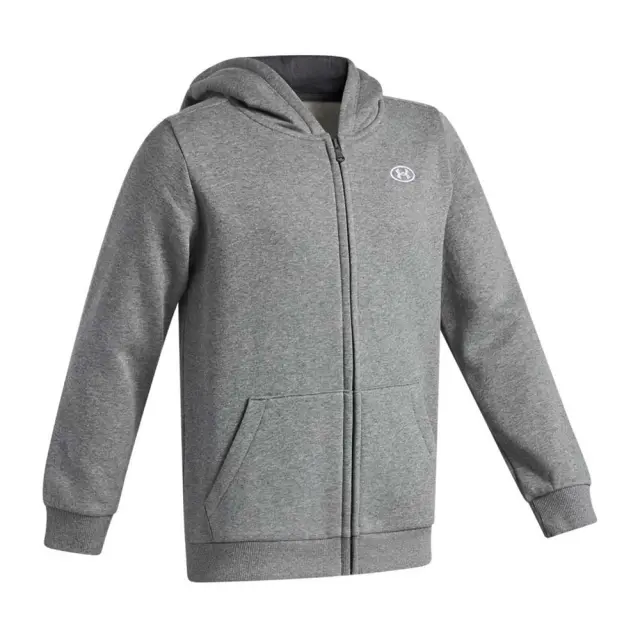 Under Armour Boy's Rival Fleece Full-Zip Hoodie Γκρι 6013383-025 (Under Armour) 3
