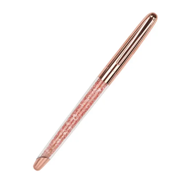 Cactus Στυλό Diamond Ballpoint με Μαύρο Μελάνι ROSE GOLD