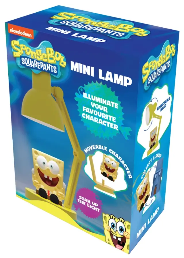 Blue Sky Φωτιστικό SPONGEBOB Desk Mini Lamp 9,5cm (SB717126) 2