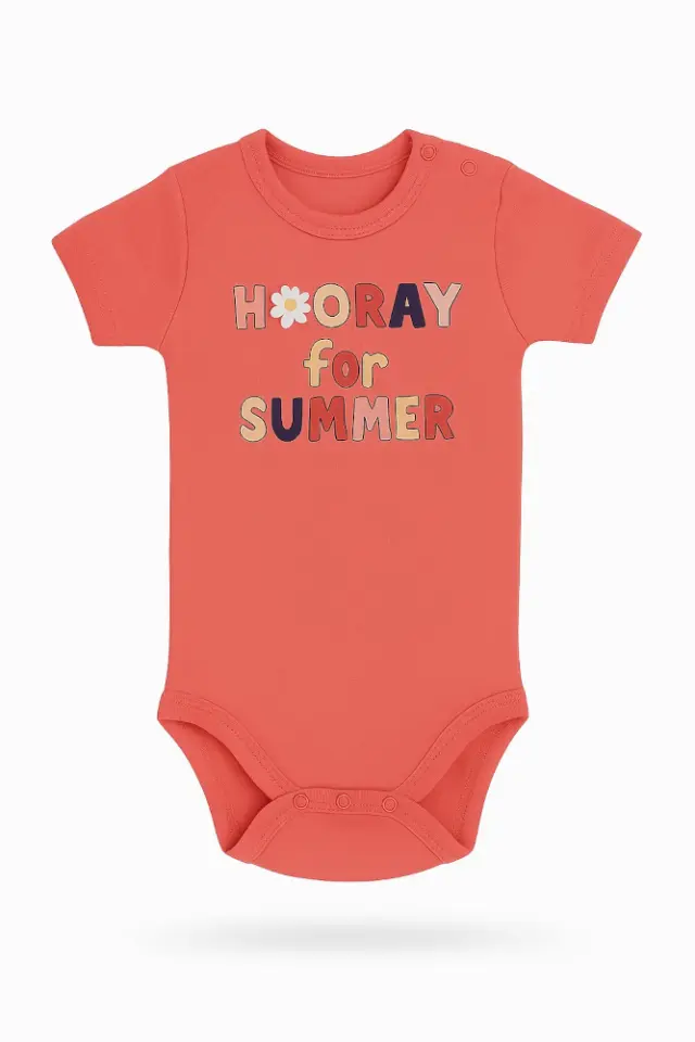 Κορμάκι Κοντομάνικο Ray Summer Venere Pink 8010615 - 12 M (80cm)