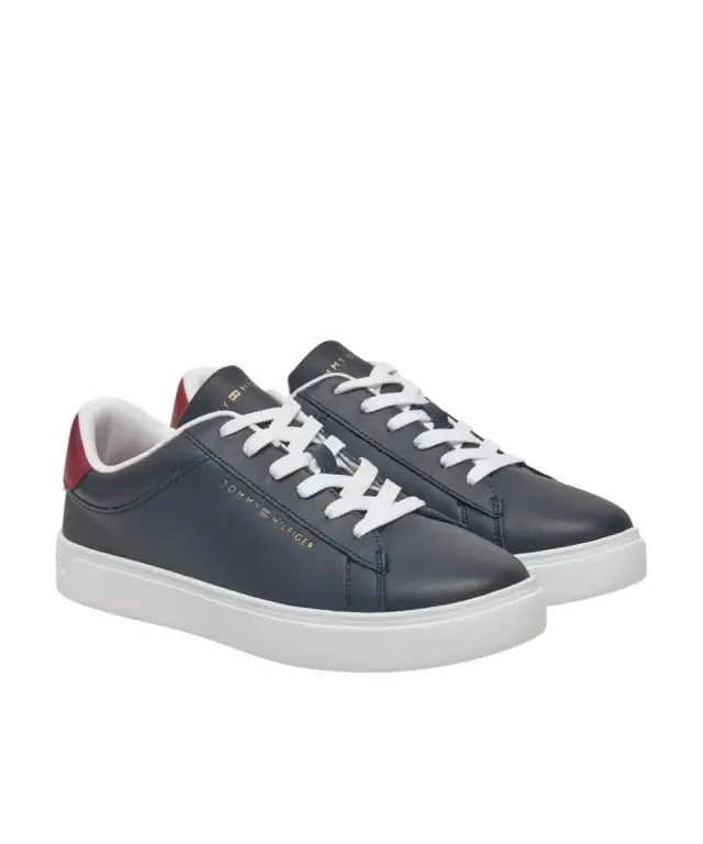 Tommy Hilfiger - Γυναικεία Sneakers Essential Court FW0FW08320-DW6 Μπλε Ναυτικό 2