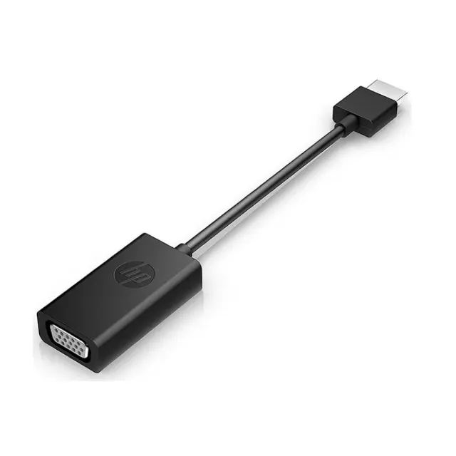 HP HDMI to VGA Cable Adapter VGA (D-Sub) HDMI Type A (Standard) Black