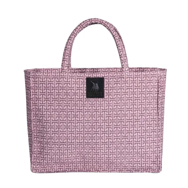 Τσάντα Θαλάσσης 46x36 Greenwich Polo Club 4058 Nude 70% Βαμβάκι-30% Πολυέστερ