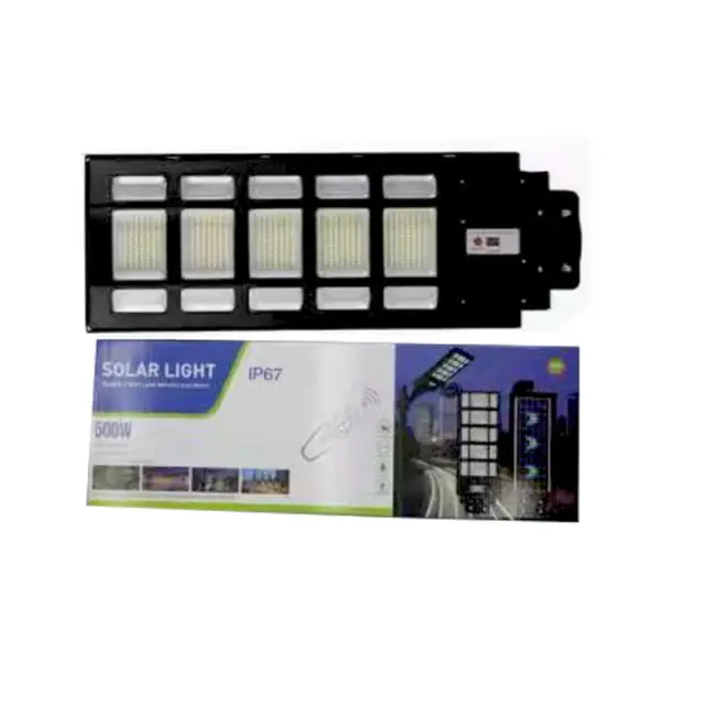 Ηλιακός προβολέας με τηλεχειριστήριο 500W IP67- Lylu Solar light 58028 3