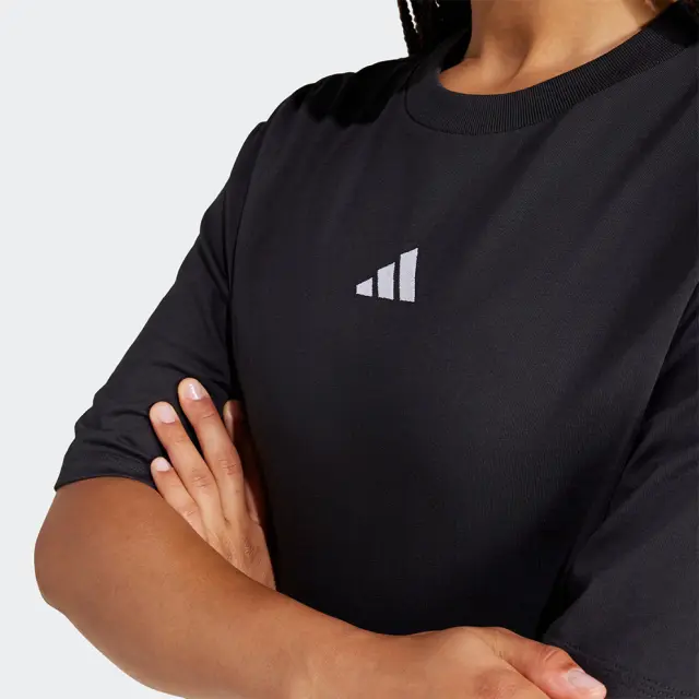 adidas Sportswear Essential 3-Stripes Γυναικείο T-Shirt JD1998 - XS 3