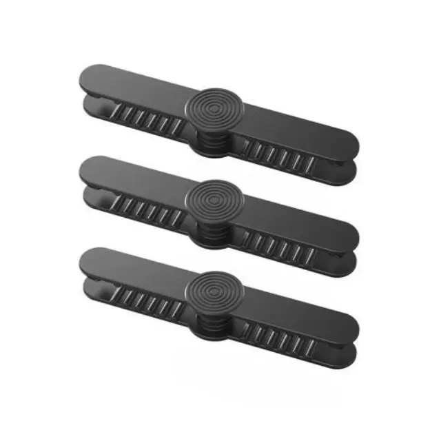 Universal Βάση Οργάνωσης Καλωδίων Ahastyle DD06 Μαύρο (3 τεμ.) N66886