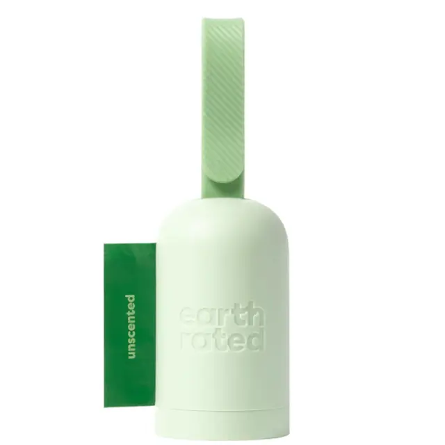 Earth Rated Poop Bag Dispenser Με 15 Eco Friendly Σακούλες Χωρίς Άρωμα Μονόχρωμο 2