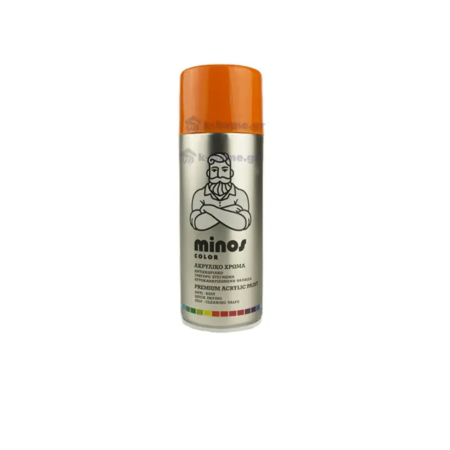 MINOS Ακρυλικό Spray RAL 2003 Πορτοκαλί Παστέλ Gloss 400 ml