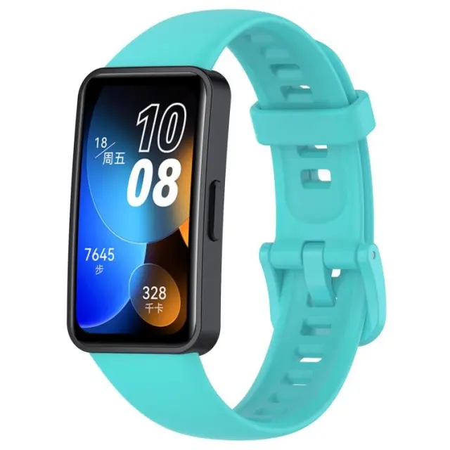 Λουράκι Σιλικόνης για Huawei Band 8/9/10-Teal OEM