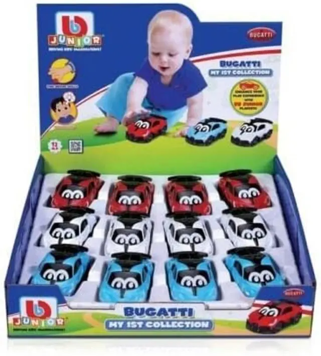 Bburago Αυτοκινητάκια Junior Bugatti My 1st Collection (Τυχαία επιλογή) 2