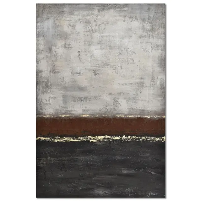 Πίνακας 82x122cm αφηρημένο θέμα Ελαιογραφία σε καμβά με κορνίζα Iliadis 76476