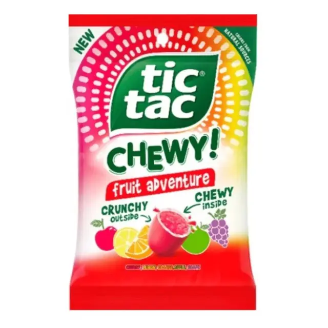 Tic Tac Chewy Fruit Adventure 80gr