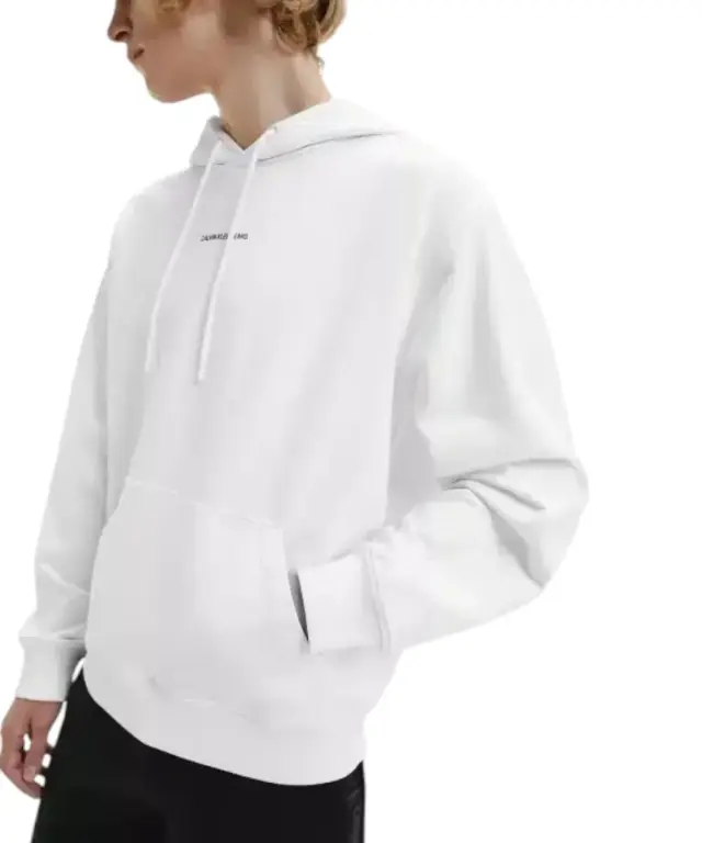 Calvin Klein - Φούτερ Με Κουκούλα J30J317388-YAF Λευκό 3