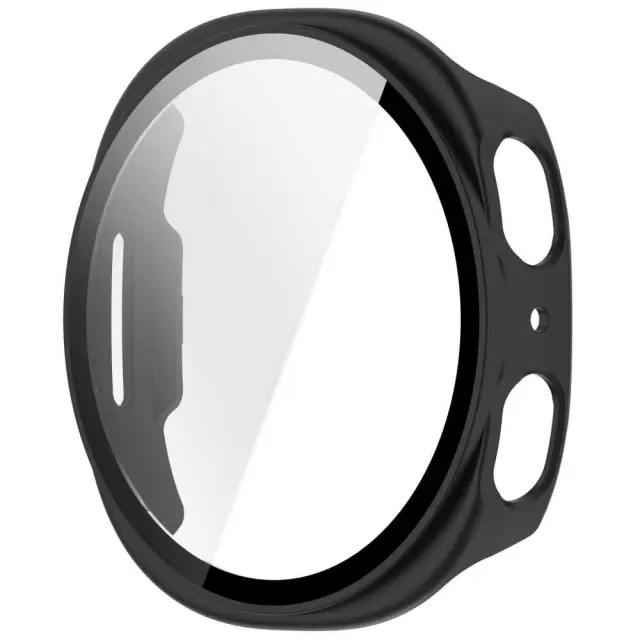 Tech-protect Defense 2-pack Samsung Galaxy Watch 8 / 9 (40 Mm) Matte Black & Clear 3
