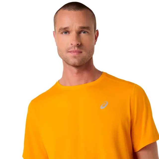 Asics Men's Core Shortsleeve T-Shirt Πορτοκαλί 2011D221-800 (Asics) 3