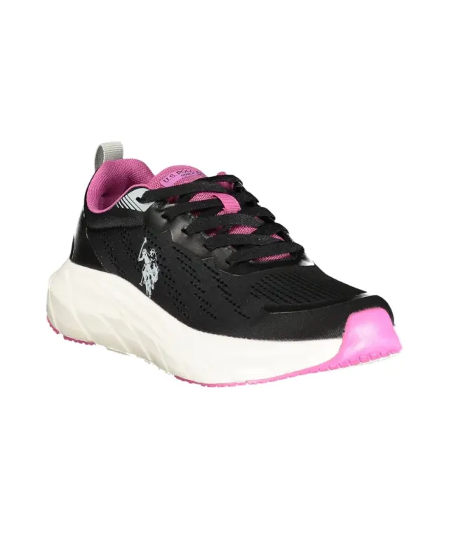 U.S. Polo Assn. - Γυναικεία Sneakers DRAFT002W6T1-BLK Μαύρο 3