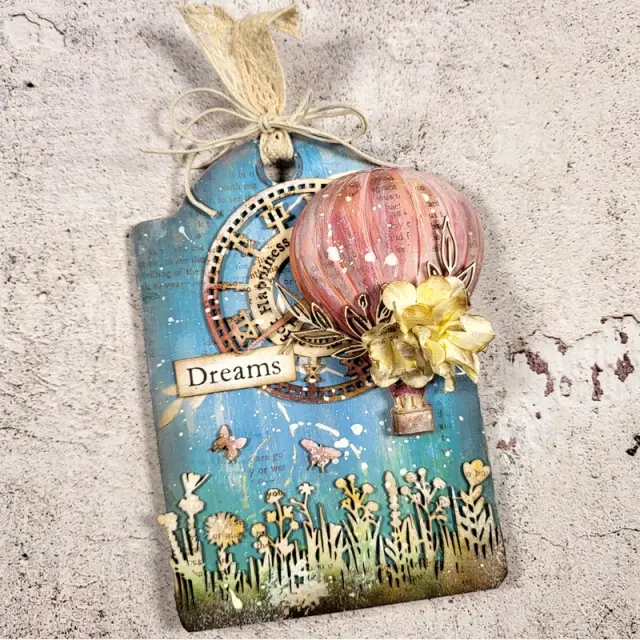 Καλούπι εύκαμπτο A5, 15x21cm, Stamperia, Create Happiness - Welcome Home, Home 3