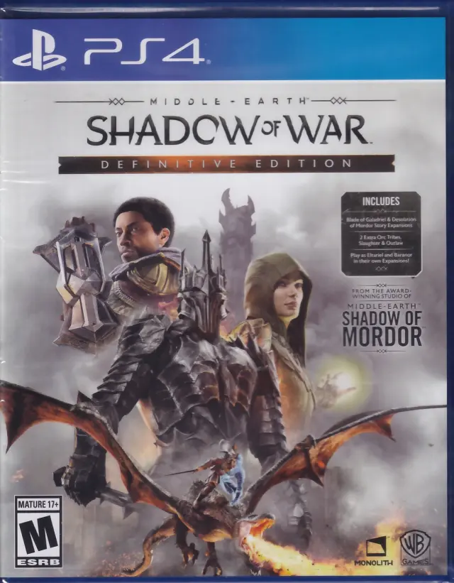 Middle-Earth: Shadow of War Definitive Edition ( ) - PlayStation 4
