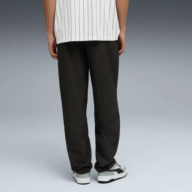 Puma Tech Woven Cargo Παντελόνι Φόρμας Γκρι - M 2
