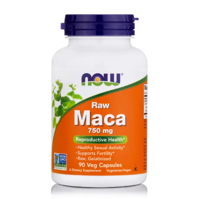 Now Foods Maca 750 mg Raw 90 vcaps (73373904779)