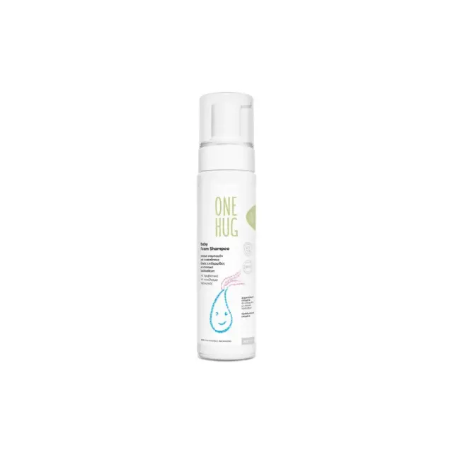 One Hug Baby Foam Shampoo Απαλό Σαμπουάν σε Μορφή Αφρού, 200ml