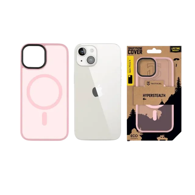 Tactical MagForce Hyperstealth Cover for Apple iPhone 15 Pink Panther 3