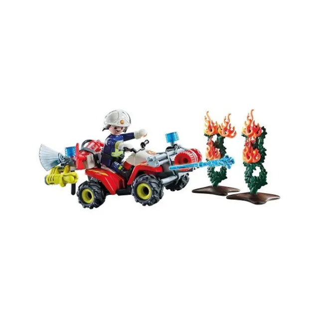 Playmobil Action Heroes Πυροσβέστης με Γουρούνα (71825) 2
