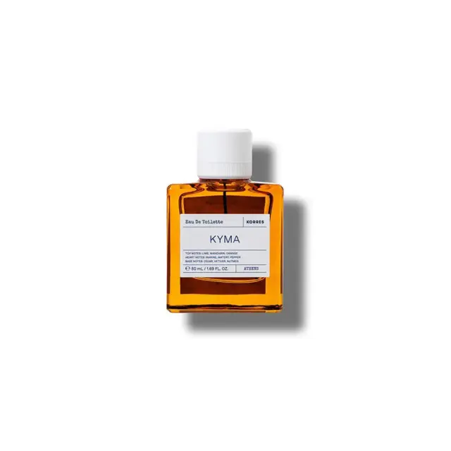 Korres Eau De Toilette Άρωμα Κύμα Ανδρικό Άρωμα με Νότες Από Lime, Μανταρίνι & Πορτοκάλι, 50ml