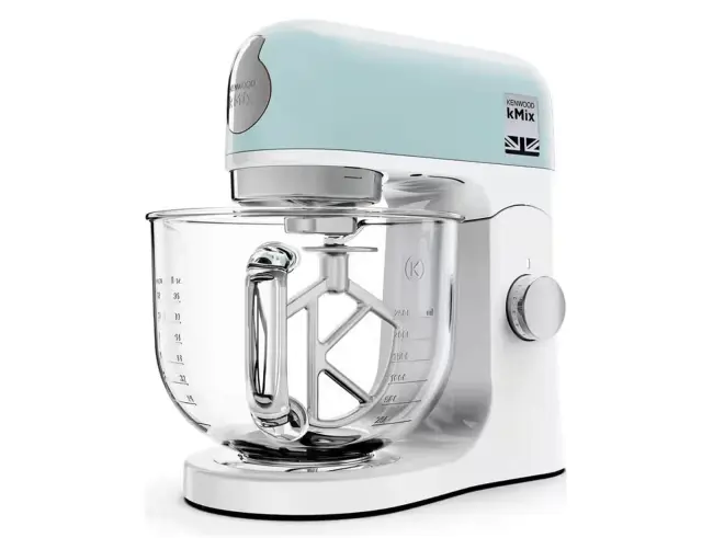 Κουζινομηχανή Kenwood kMix KMX754APB Με Ισχύ 1000W, 6 Ταχύτητες Και Χωρητικότητα 5L - Pastel Blue KMX754APB
