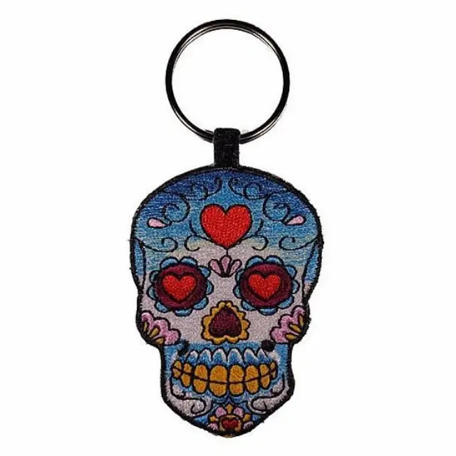 Υφασμάτινο Μπρελόκ "Skull Love"