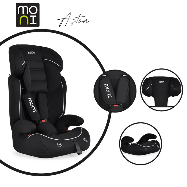 MONI - Baby car seat Aston white - 3801005151189