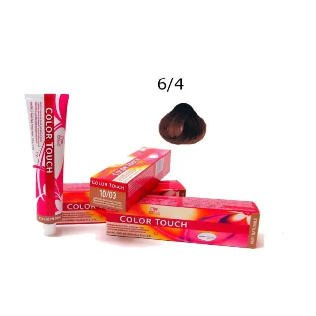 Wella Color Touch Vibrant Reds 6/4 Ξανθό Σκούρο Κόκκινο 60ml 2