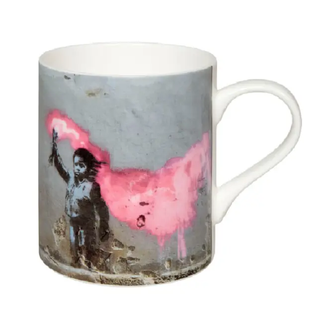 Κούπα "young refugee in a lifejacket" bansky 385ml Konitz 1120042720