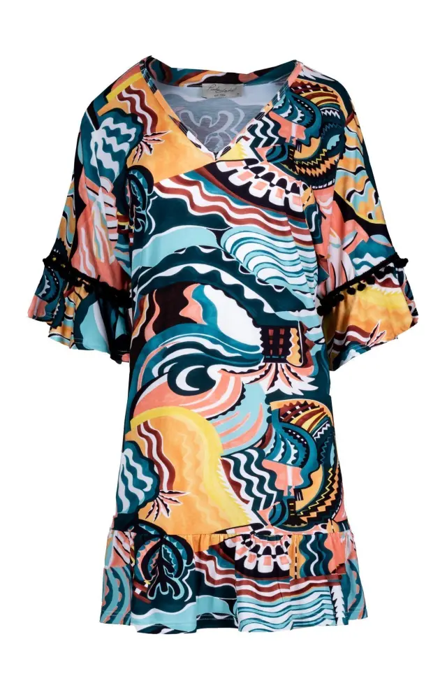 S862 - Type - BEACHWEAR ABSTRACT COLOR - S