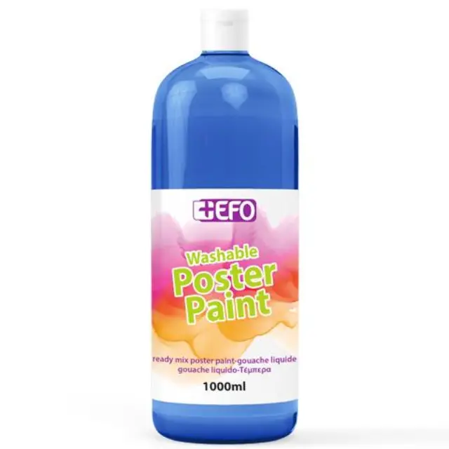 Τέμπερα +Efo 1000ml Μπλέ
