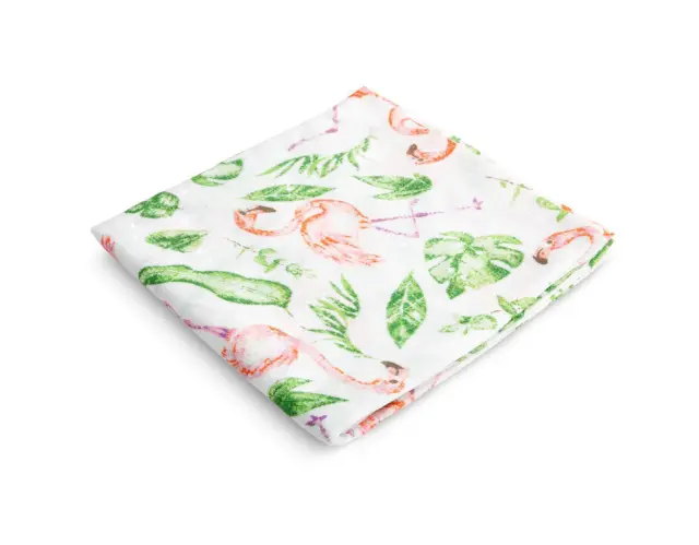Πάνα Μuslin 70x80cm Sensillo Flamingos 0980