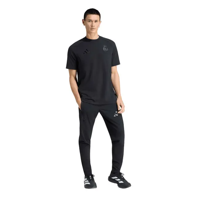 adidas Performance Men's Real Madrid Tiro Travel Tee Μαύρο KC7809 (adidas Performance) - Medium 3