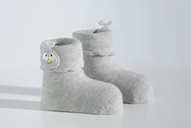 Socks Baby Pear Γκρι