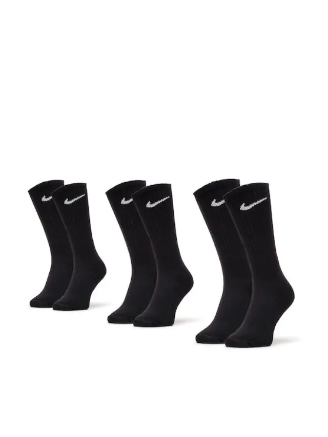 Nike Αθλητικές Κάλτσες Μαύρες 3 Ζεύγη - 38-42 3
