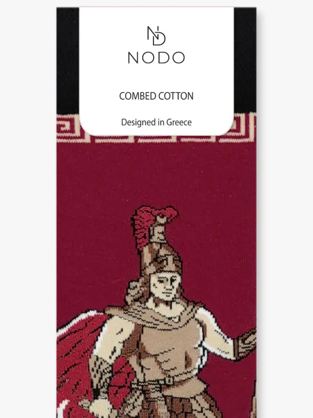 Κάλτσα Βαμβακερή με Σχέδια Ares The Greek God NODO 3