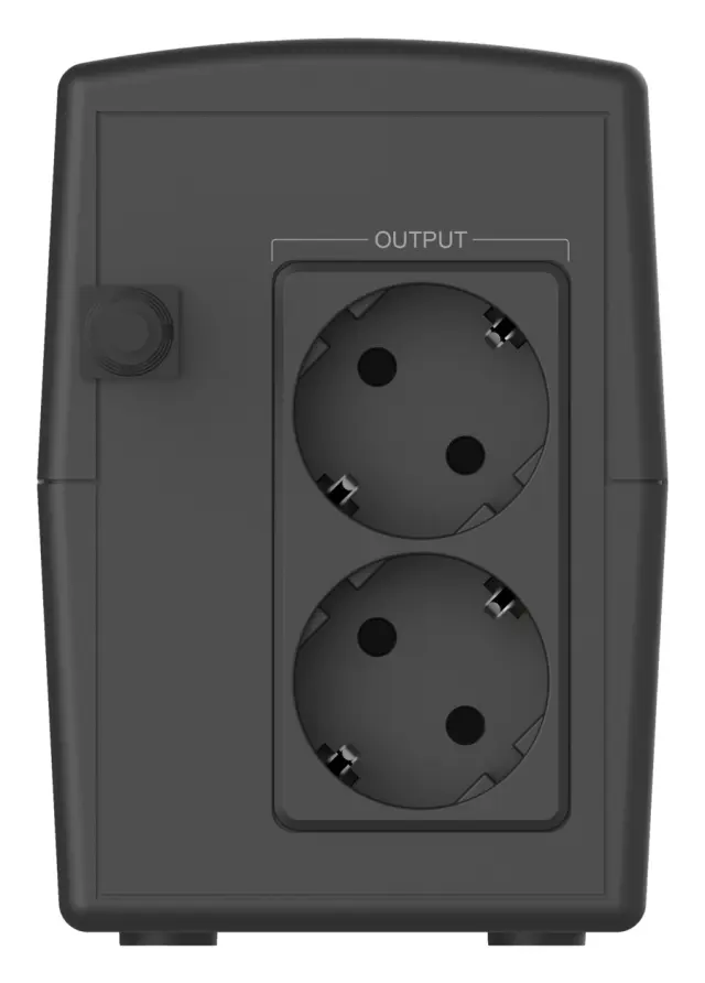 POWERTECH UPS Line Interactive PT-1295 με οθόνη, 850VA, 510W, 2x Schuko 2