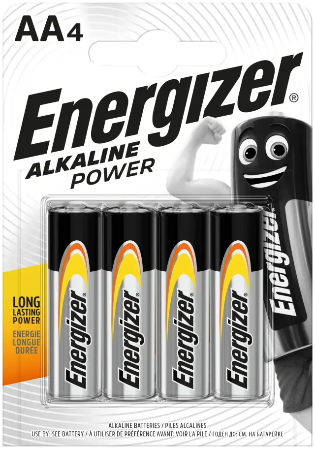 Μπαταρία Αλκαλική Energizer Alkaline Power LR6 size AA 1.5V Τεμ. 4 2
