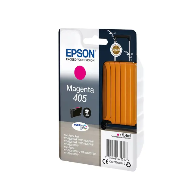 Epson 405 Γνήσιο Μελάνι Εκτυπωτή InkJet Ματζέντα (C13T05G34010)