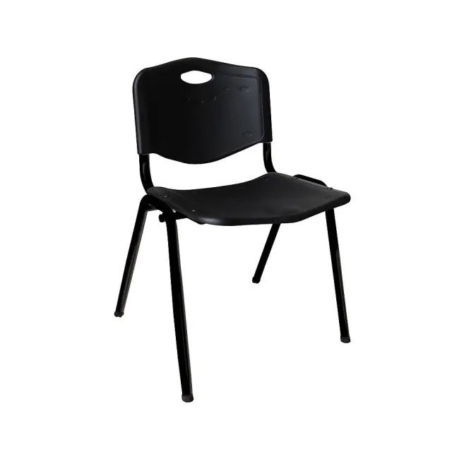 Καρέκλα-Θρανίο STUDY Στοιβαζόμενη Μαύρο PP 55x54x77cm
