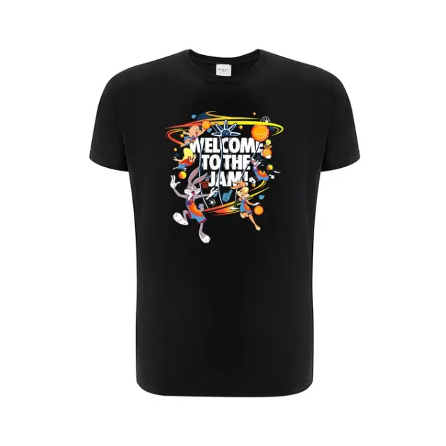 Looney Tunes®Welcome to the Jam Adult T-Shirt-Black(L)