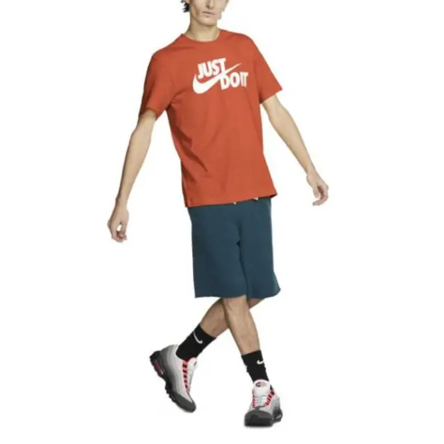 Nike Tee Just Do It Swoosh (AR5006-842) - Πορτοκαλί - XL 3