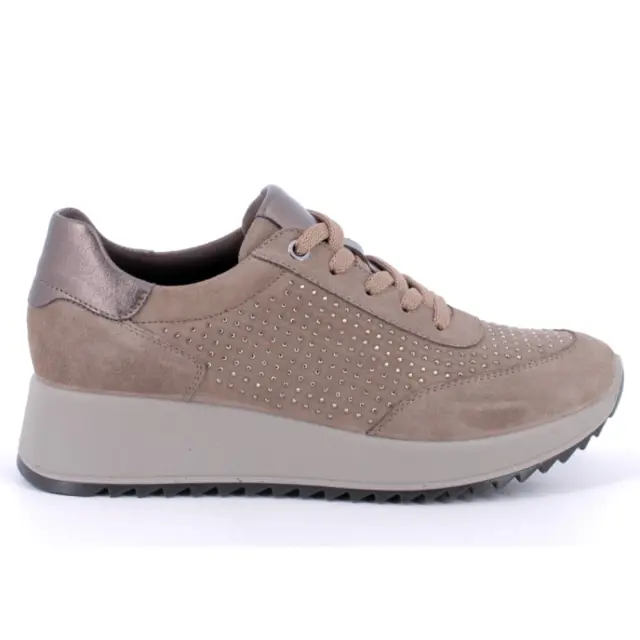 Imac Sneakers Γυναικείο δέρμα Nubuck Καφέ IMA/858220 FANGO