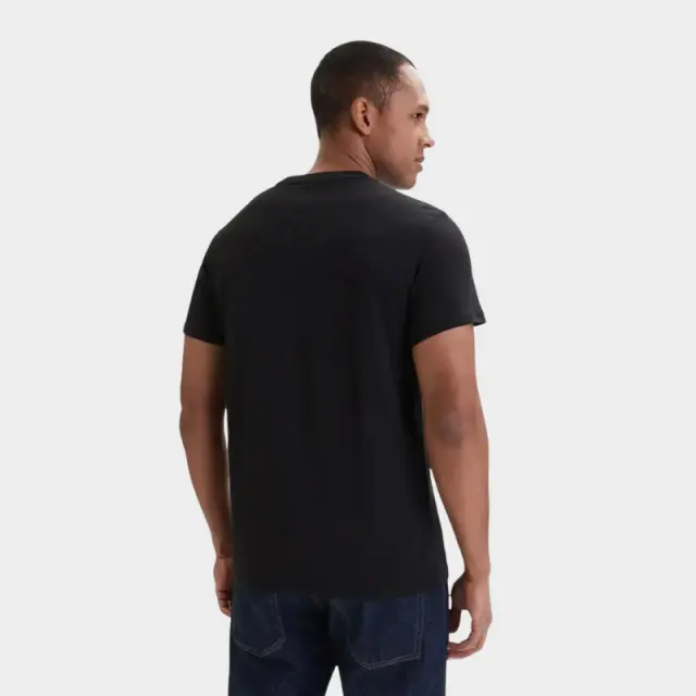 Tommy Hilfiger - Ανδρικό T-shirt Tjw Sign Slim Fit DM0DM22538-BDS Μαύρο - 2XL 3